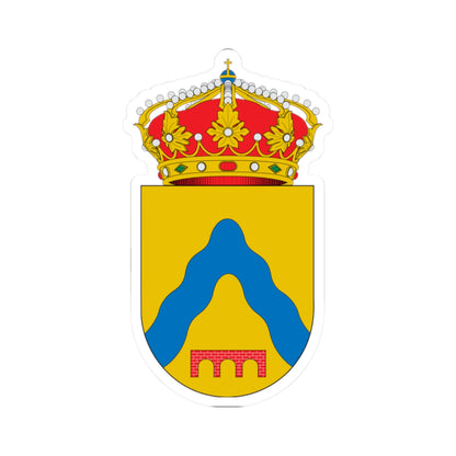 Escudo de Asín (Spain) (Coat of Arms) STICKER Vinyl Kiss-Cut Decal