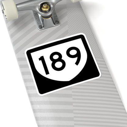 PR urban primary 189 (Puerto Rico) (Road Sign) STICKER Vinyl Kiss-Cut Decal