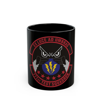 771st Test Squadron (U.S. Air Force) Black Coffee Mug-11oz-The Sticker Space