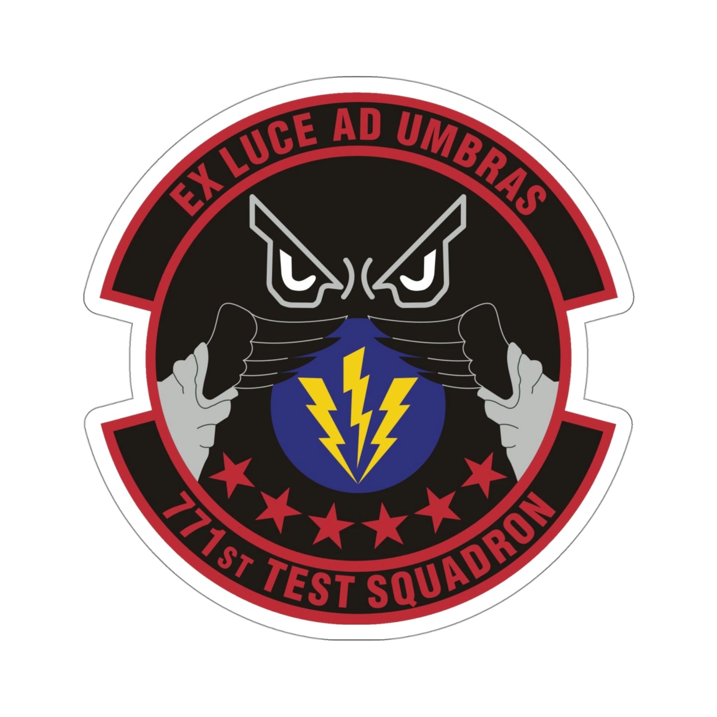771st Test Squadron (U.S. Air Force) STICKER Vinyl Die-Cut Decal-4 Inch-The Sticker Space