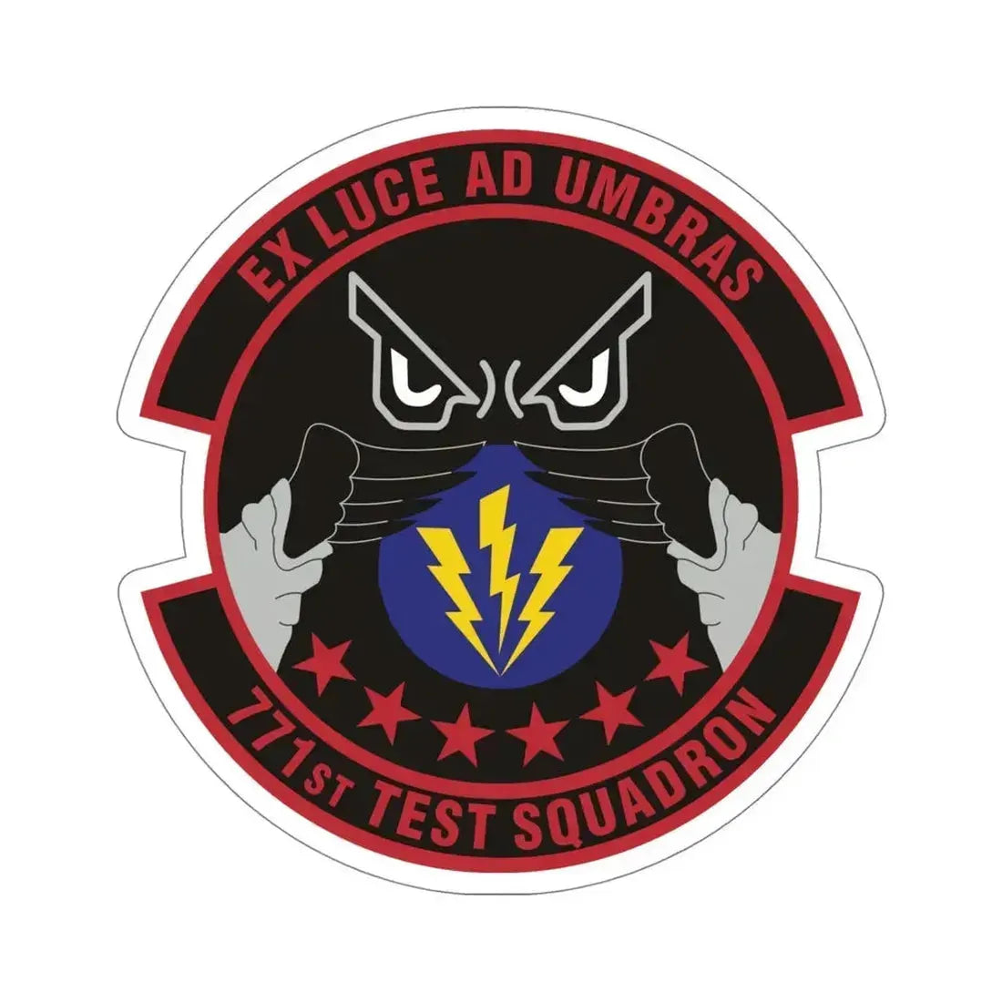771st Test Squadron (U.S. Air Force) STICKER Vinyl Die-Cut Decal 5 Inch - The Sticker Space