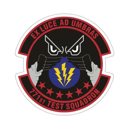 771st Test Squadron (U.S. Air Force) STICKER Vinyl Die-Cut Decal 5 Inch - The Sticker Space