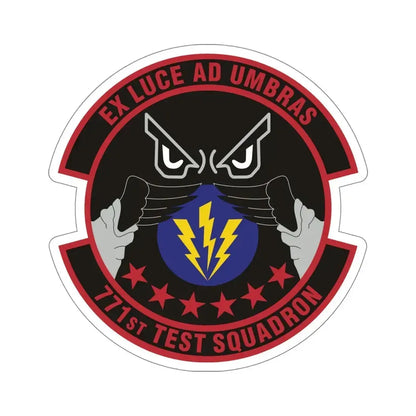 771st Test Squadron (U.S. Air Force) STICKER Vinyl Die-Cut Decal - The Sticker Space