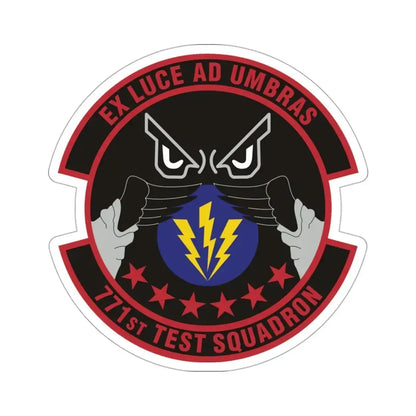 771st Test Squadron (U.S. Air Force) STICKER Vinyl Die-Cut Decal - The Sticker Space