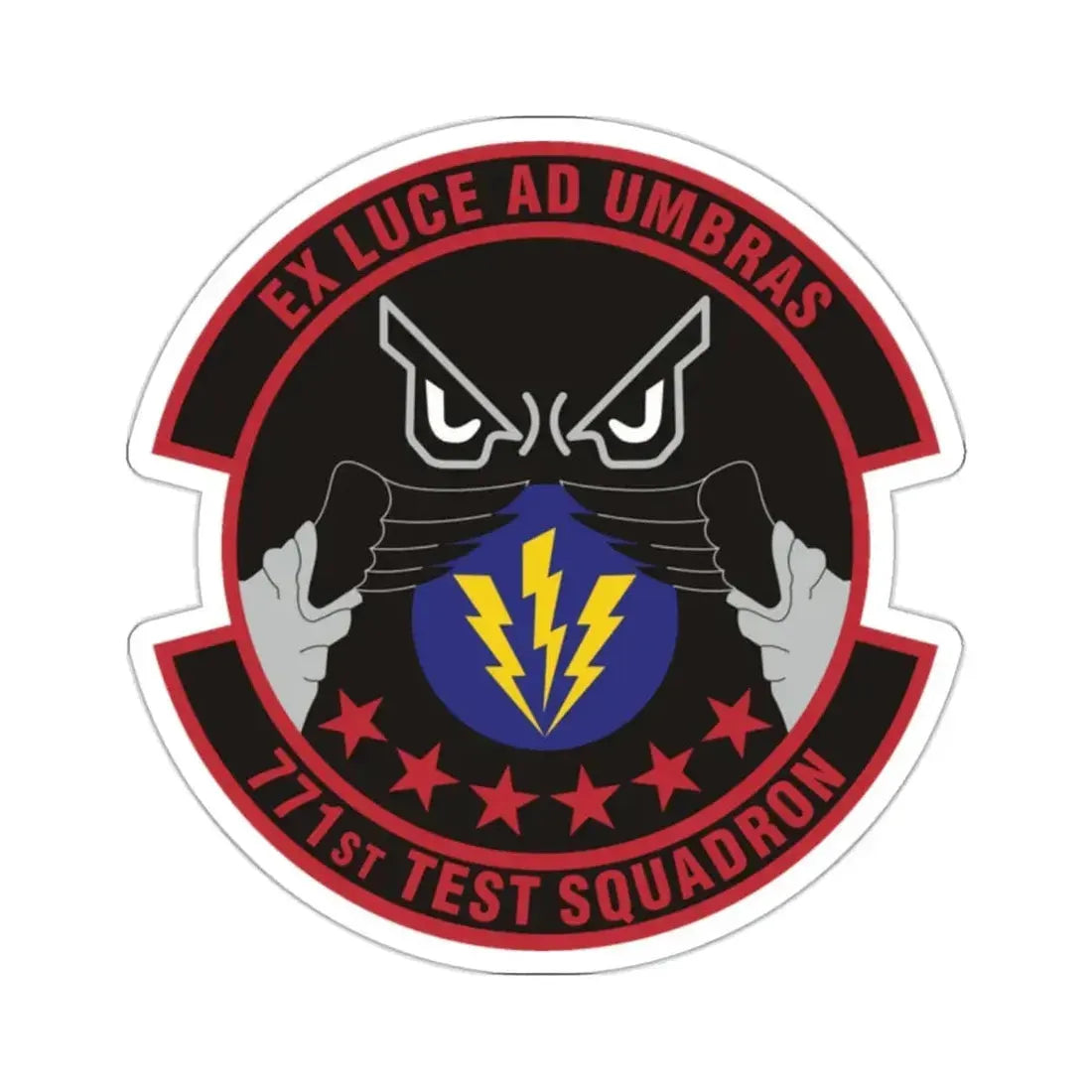 771st Test Squadron (U.S. Air Force) STICKER Vinyl Kiss-Cut Decal - The Sticker Space