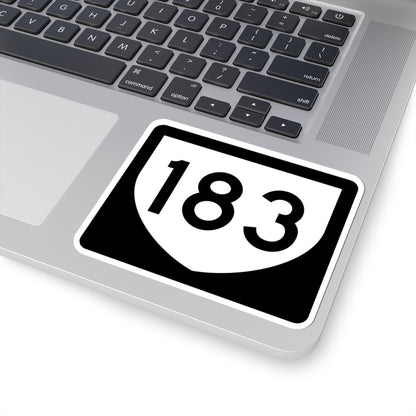 PR urban primary 183 (Puerto Rico) (Road Sign) STICKER Vinyl Kiss-Cut Decal