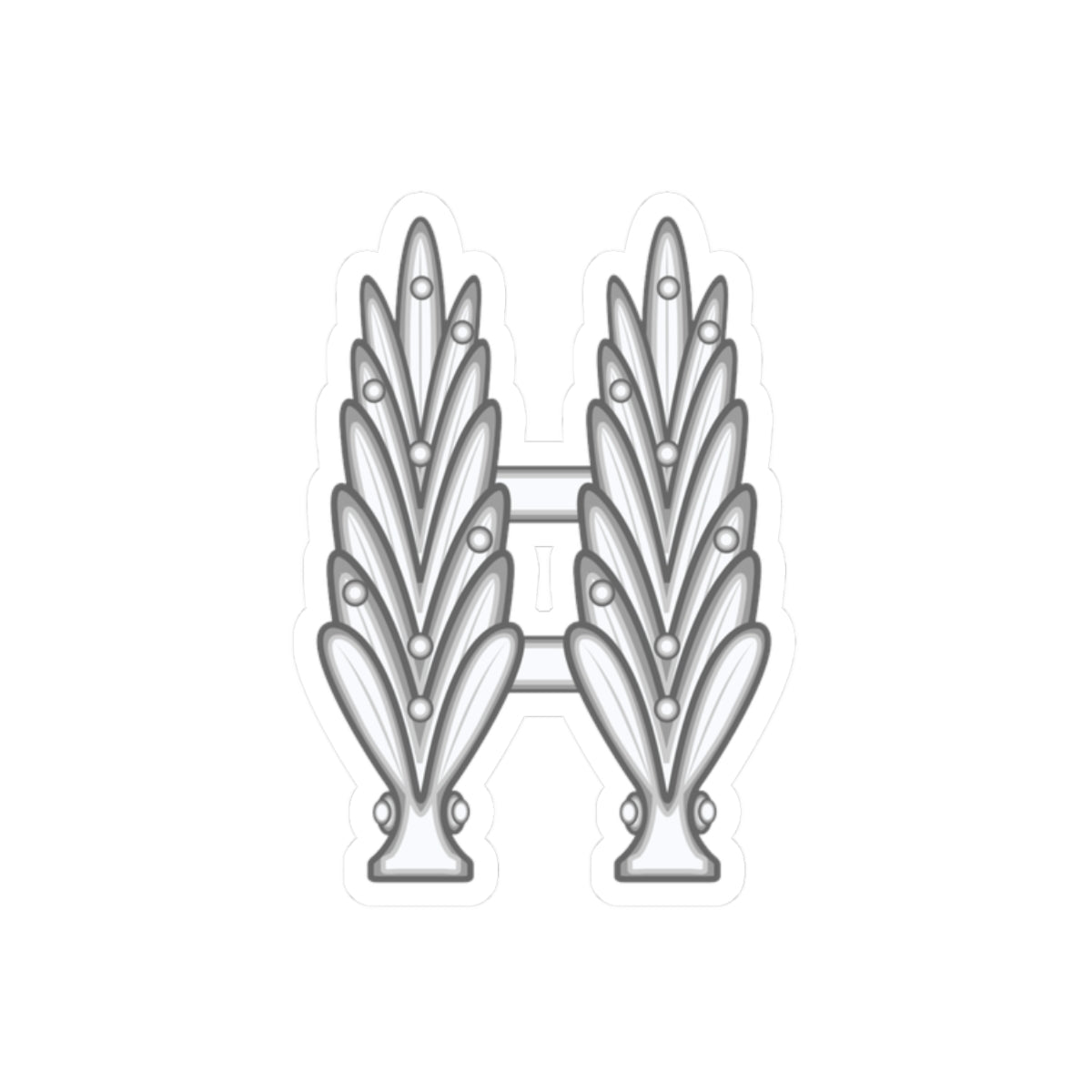 Dominican Republics Military First Lieutenant and Lieutenant Junior Grade Rank Insignia (Military Rank) STICKER Vinyl Kiss-Cut Decal