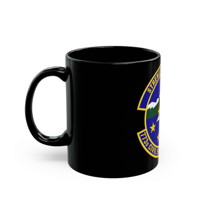 773 Civil Engineer Squadron PACAF (U.S. Air Force) Black Coffee Mug-The Sticker Space