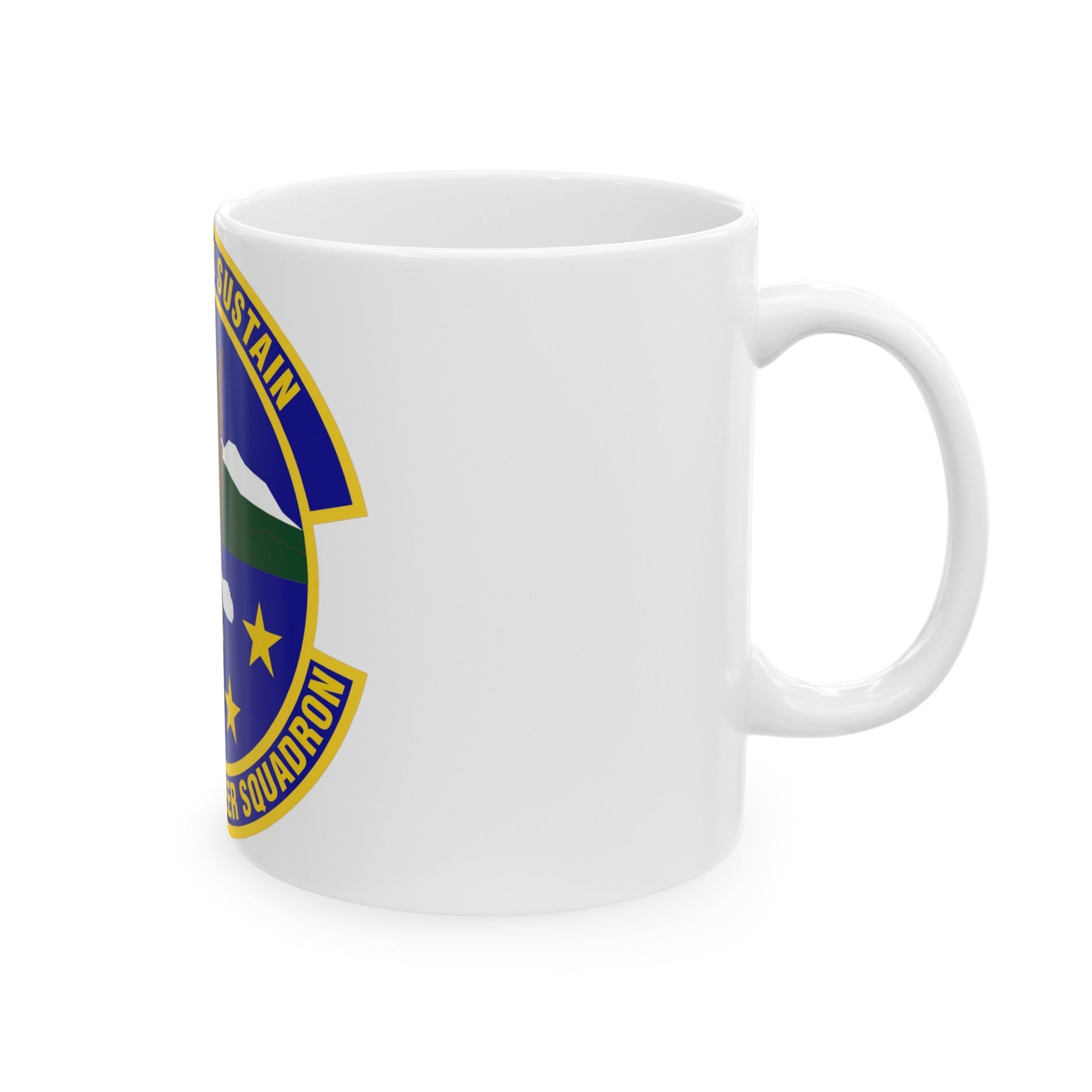 773 Civil Engineer Squadron PACAF (U.S. Air Force) White Coffee Mug-The Sticker Space