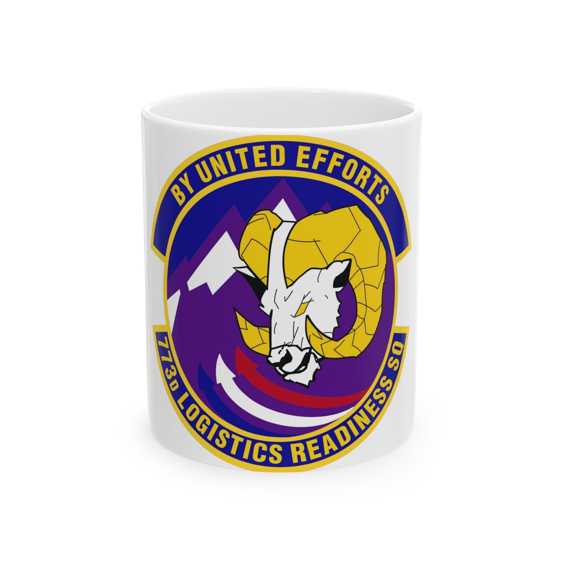 773 Logistics Readiness Squadron PACAF (U.S. Air Force) White Coffee Mug-11oz-The Sticker Space