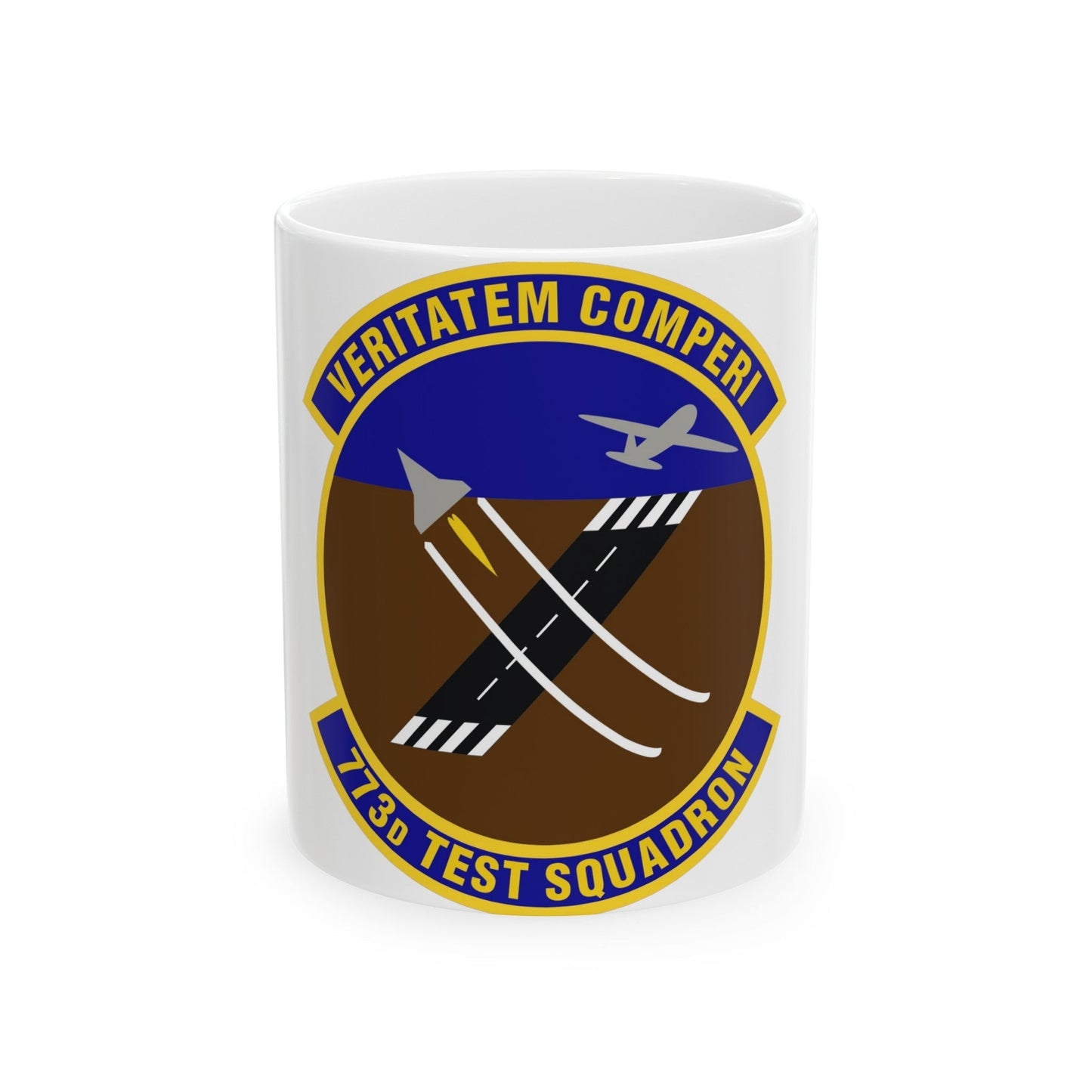 773 Test Squadron AFMC (U.S. Air Force) White Coffee Mug-11oz-The Sticker Space