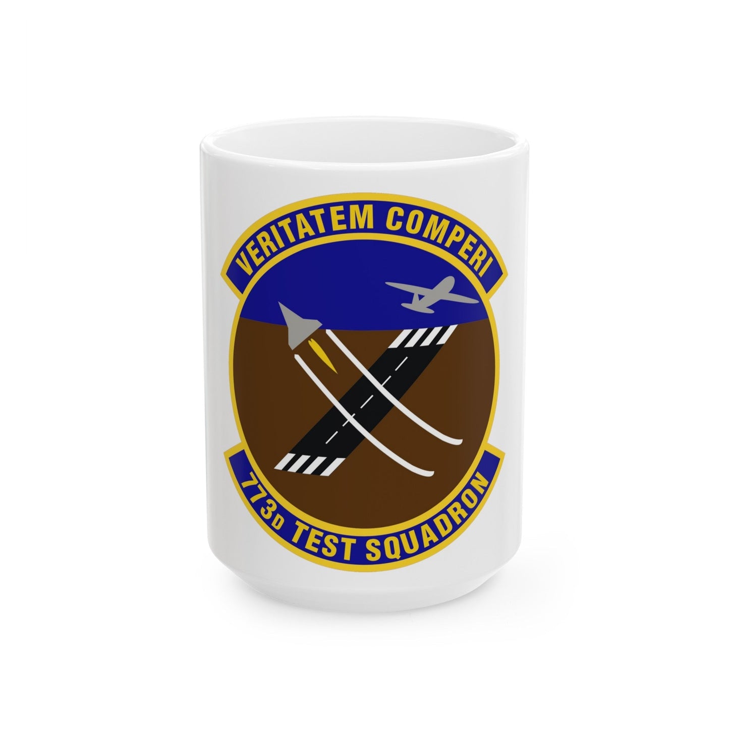 773 Test Squadron AFMC (U.S. Air Force) White Coffee Mug-15oz-The Sticker Space