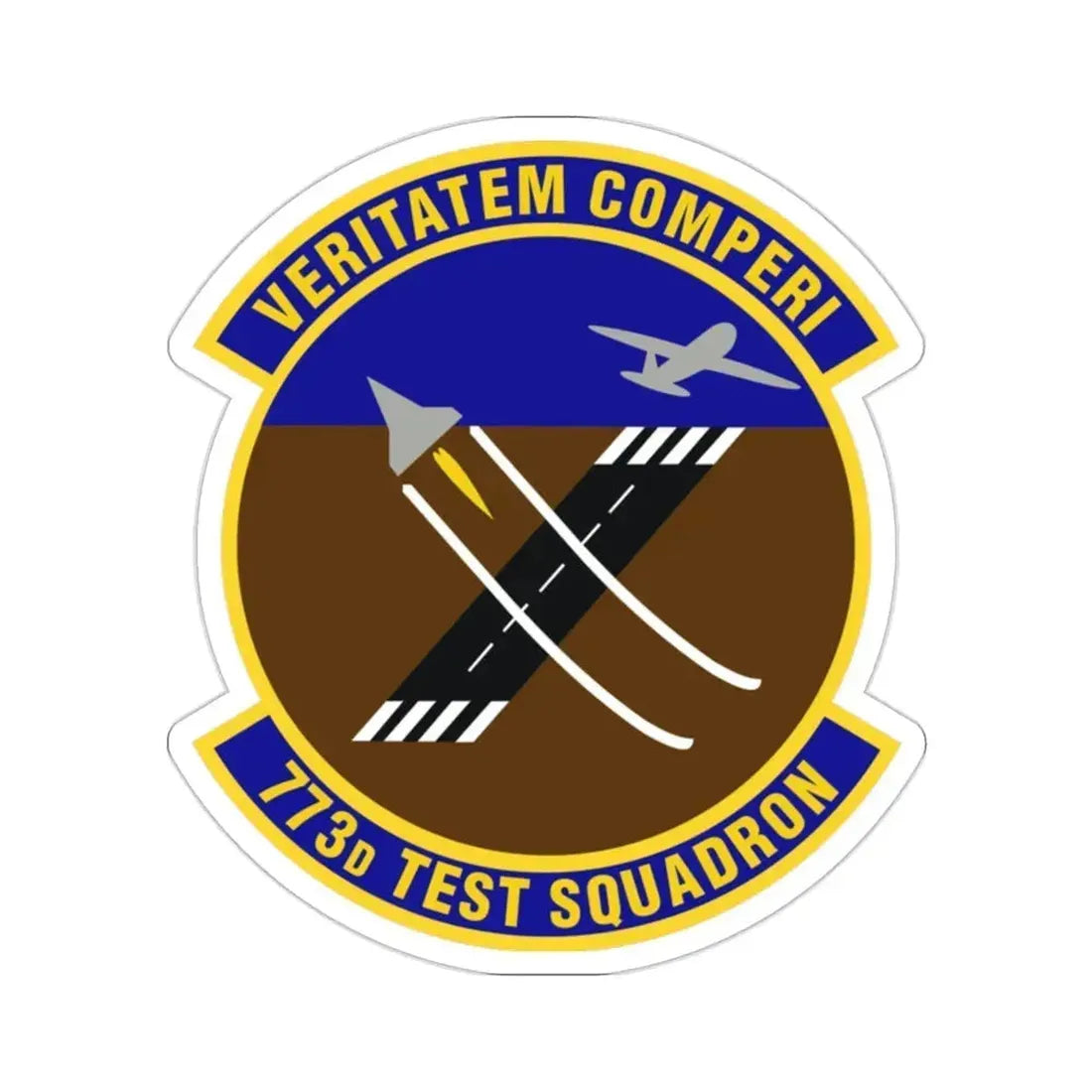 773 Test Squadron AFMC (U.S. Air Force) STICKER Vinyl Die-Cut Decal 2 Inch - The Sticker Space