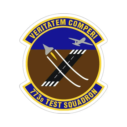 773 Test Squadron AFMC (U.S. Air Force) STICKER Vinyl Die-Cut Decal 3 Inch - The Sticker Space