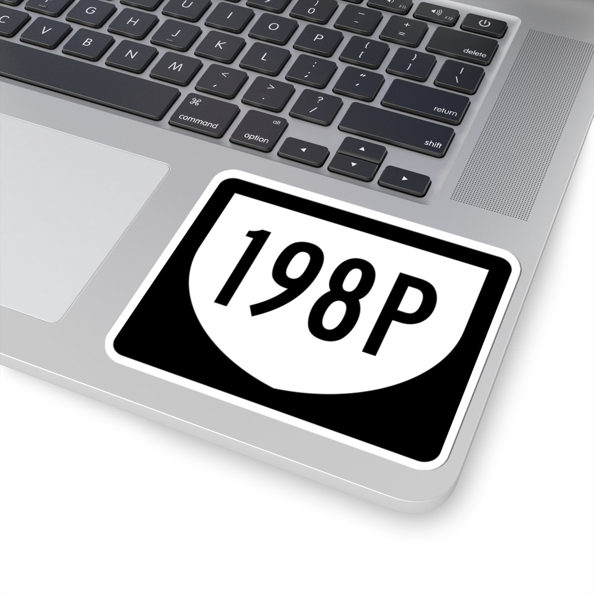 PR urban primary 198P (Puerto Rico) (Road Sign) STICKER Vinyl Kiss-Cut Decal
