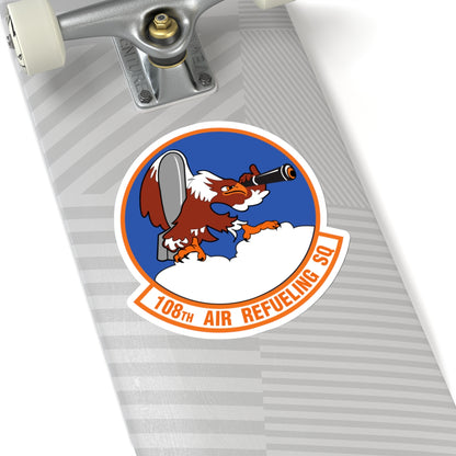 108th Air Refueling Squadron (U.S. Air Force) STICKER Vinyl Kiss-Cut Decal-The Sticker Space