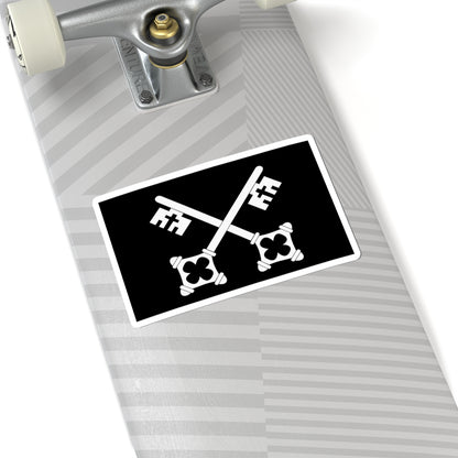 Flag of the Diocese of St Asaph (United Kingdom) STICKER Vinyl Kiss-Cut Decal