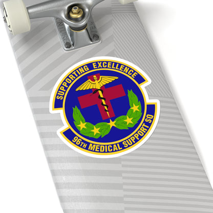 96th Medical Support Squadron (U.S. Air Force) STICKER Vinyl Kiss-Cut Decal