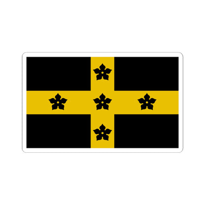 Flag of the Diocese of St Davids (United Kingdom) STICKER Vinyl Kiss-Cut Decal