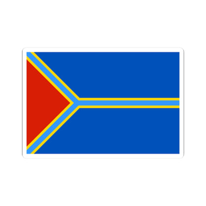 Flag of Alekseevsky rayon Volgograd oblast (Russia) STICKER Vinyl Kiss-Cut Decal