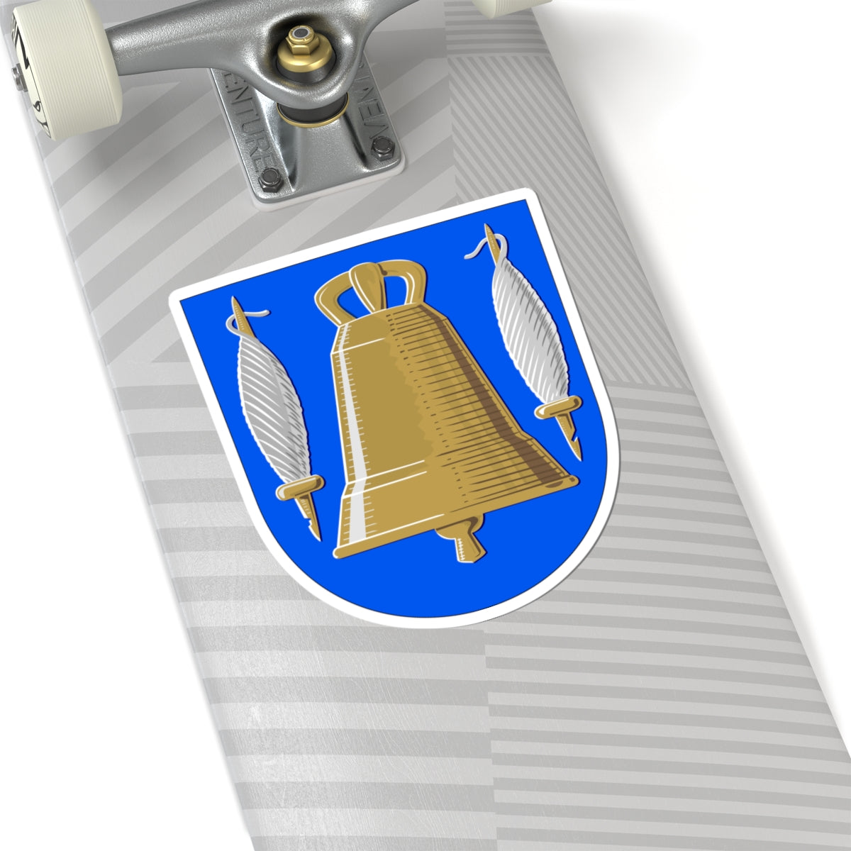 Pornainen.vaakuna (Finland) (Coat of Arms) STICKER Vinyl Kiss-Cut Decal