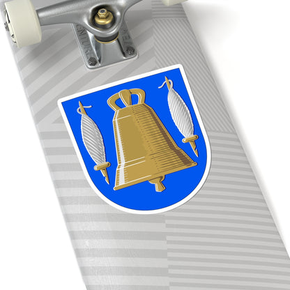 Pornainen.vaakuna (Finland) (Coat of Arms) STICKER Vinyl Kiss-Cut Decal