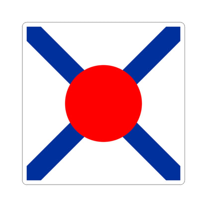 Flag of Japan Customs 1871-1873 (Japan) STICKER Vinyl Kiss-Cut Decal