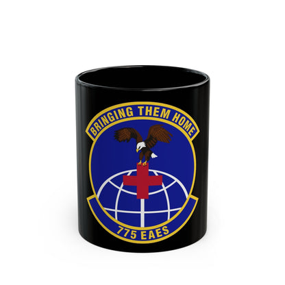 775th Expeditionary Aeromedical Evacuation Squadron (U.S. Air Force) Black Coffee Mug-11oz-The Sticker Space