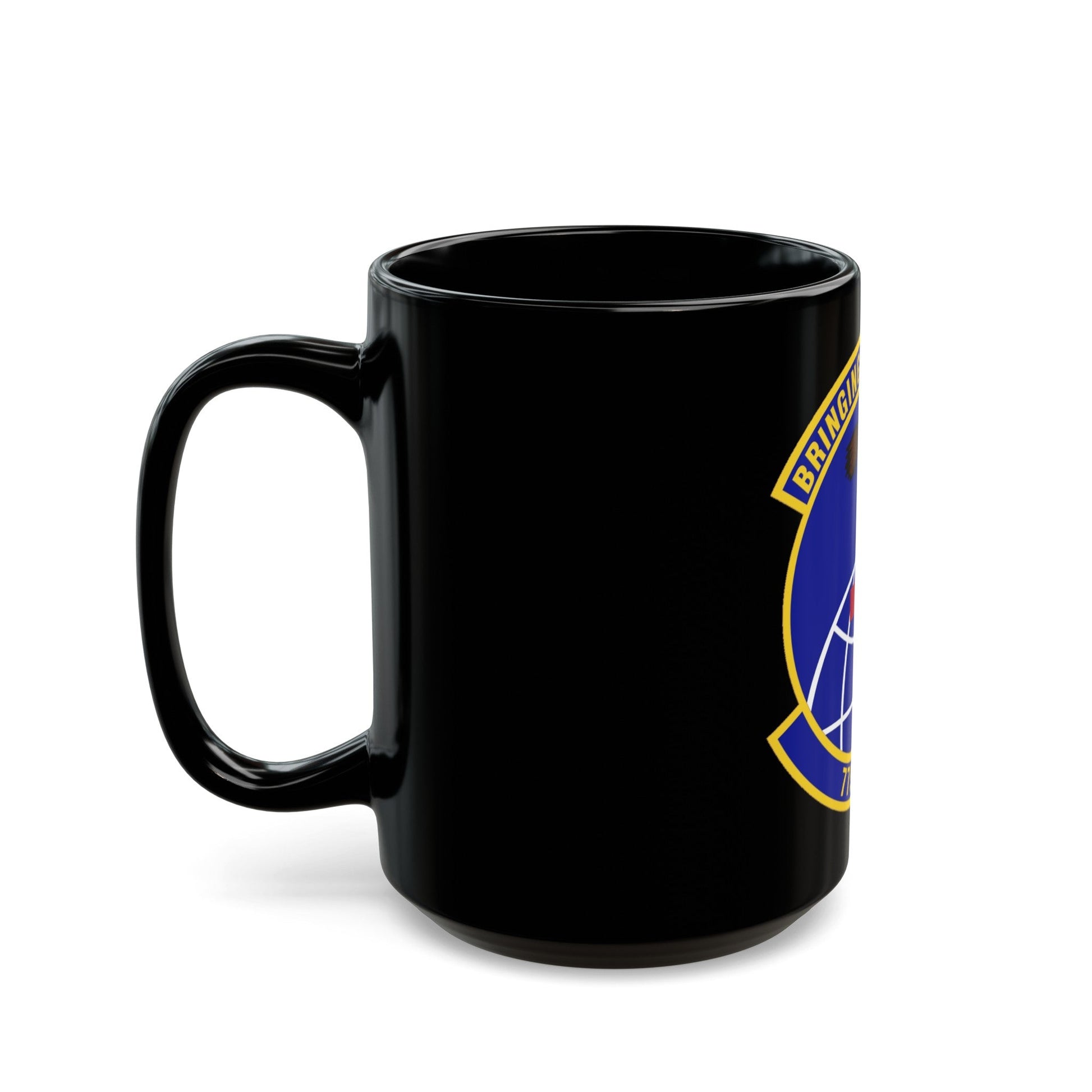 775th Expeditionary Aeromedical Evacuation Squadron (U.S. Air Force) Black Coffee Mug-The Sticker Space