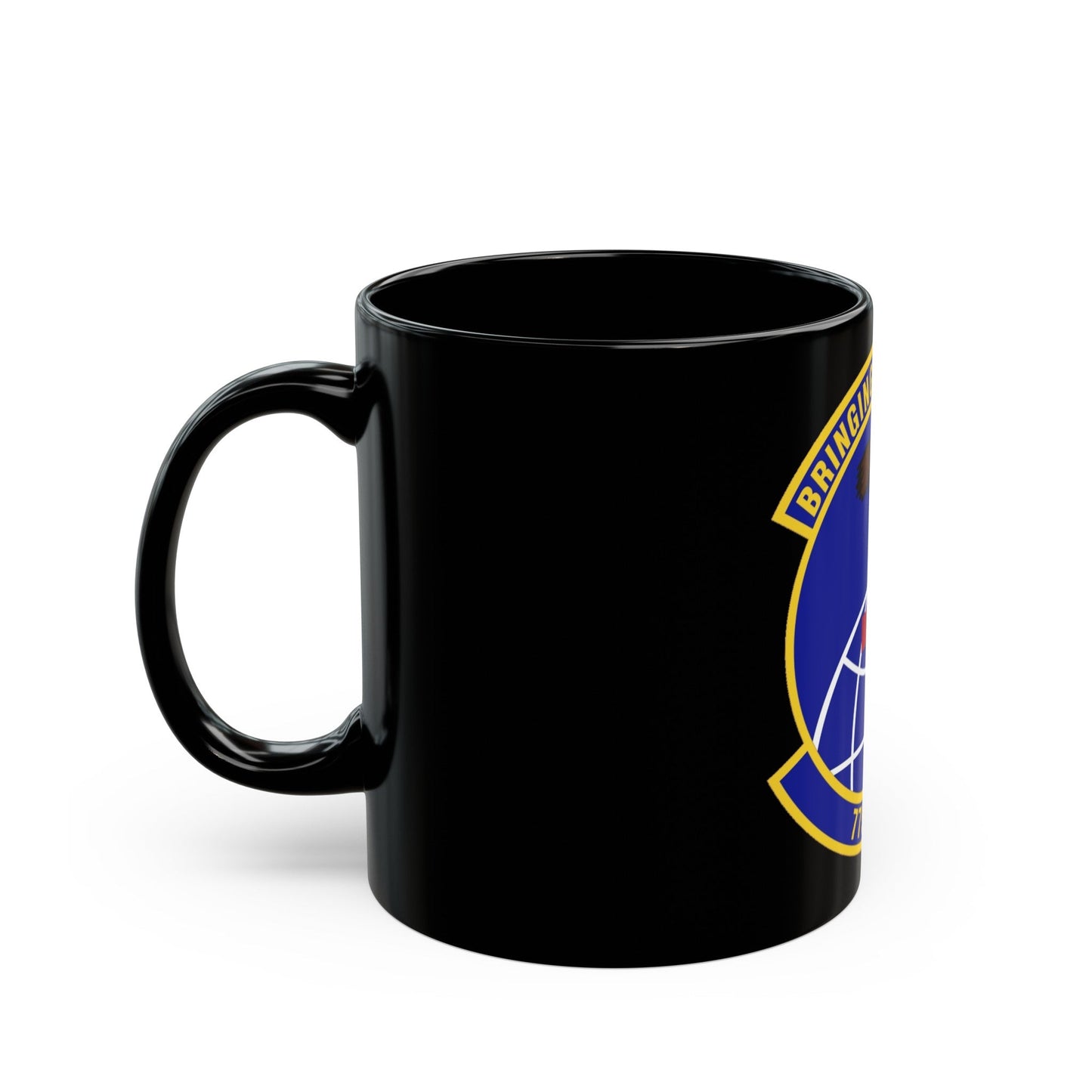 775th Expeditionary Aeromedical Evacuation Squadron (U.S. Air Force) Black Coffee Mug-The Sticker Space