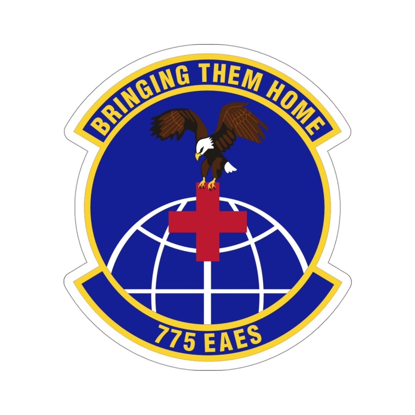 775th Expeditionary Aeromedical Evacuation Squadron (U.S. Air Force) STICKER Vinyl Die-Cut Decal-4 Inch-The Sticker Space