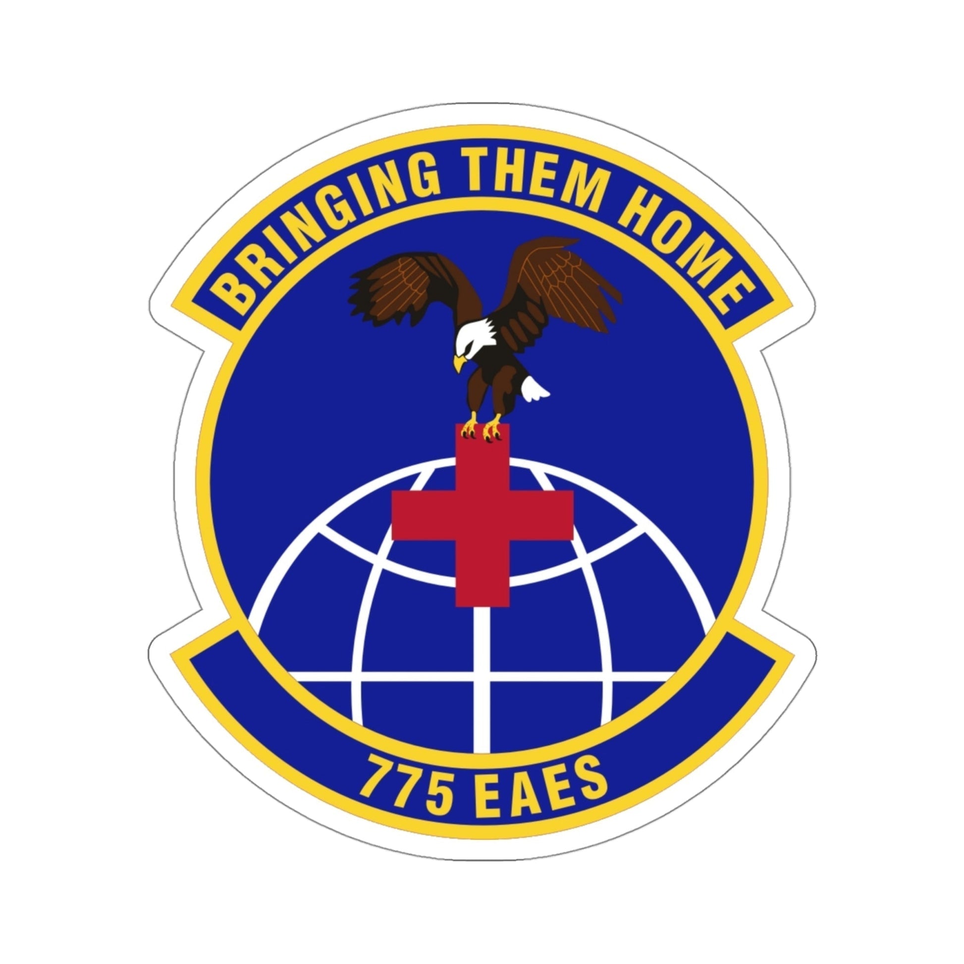 775th Expeditionary Aeromedical Evacuation Squadron (U.S. Air Force) STICKER Vinyl Die-Cut Decal-4 Inch-The Sticker Space