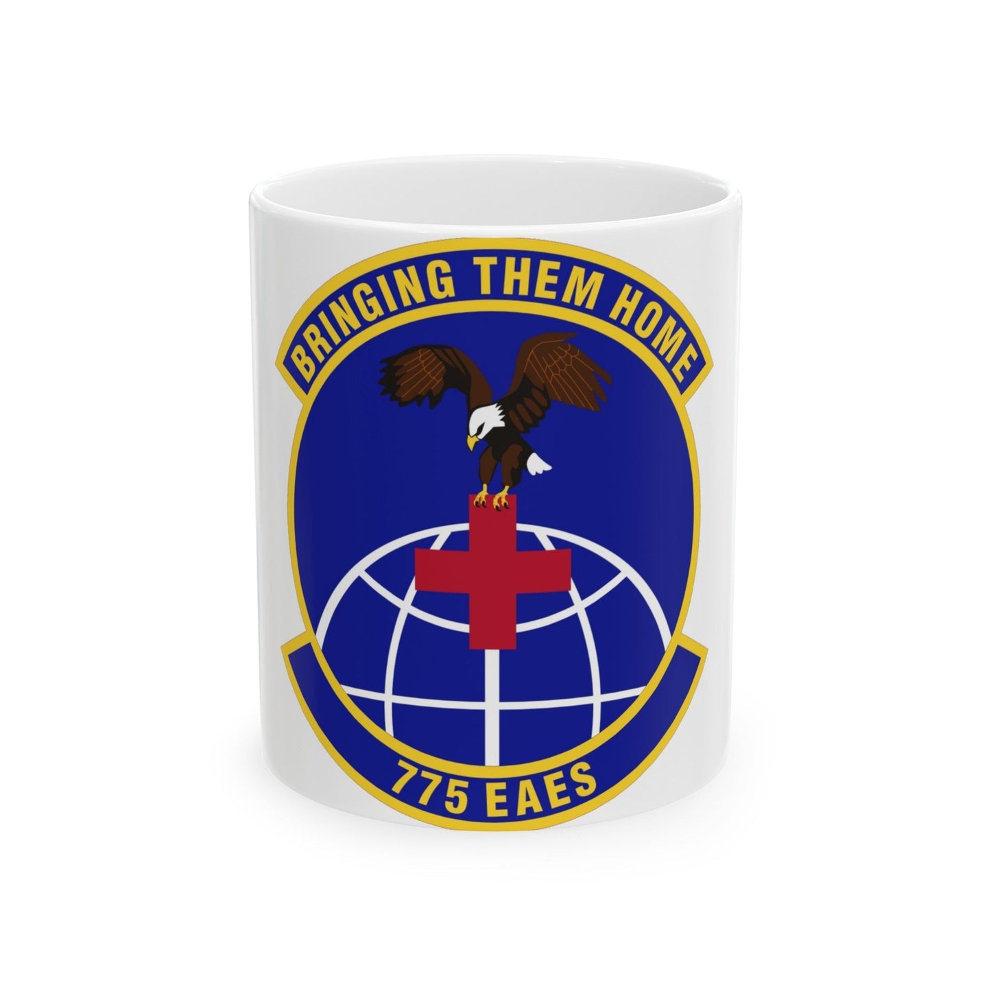 775th Expeditionary Aeromedical Evacuation Squadron (U.S. Air Force) White Coffee Mug-11oz-The Sticker Space