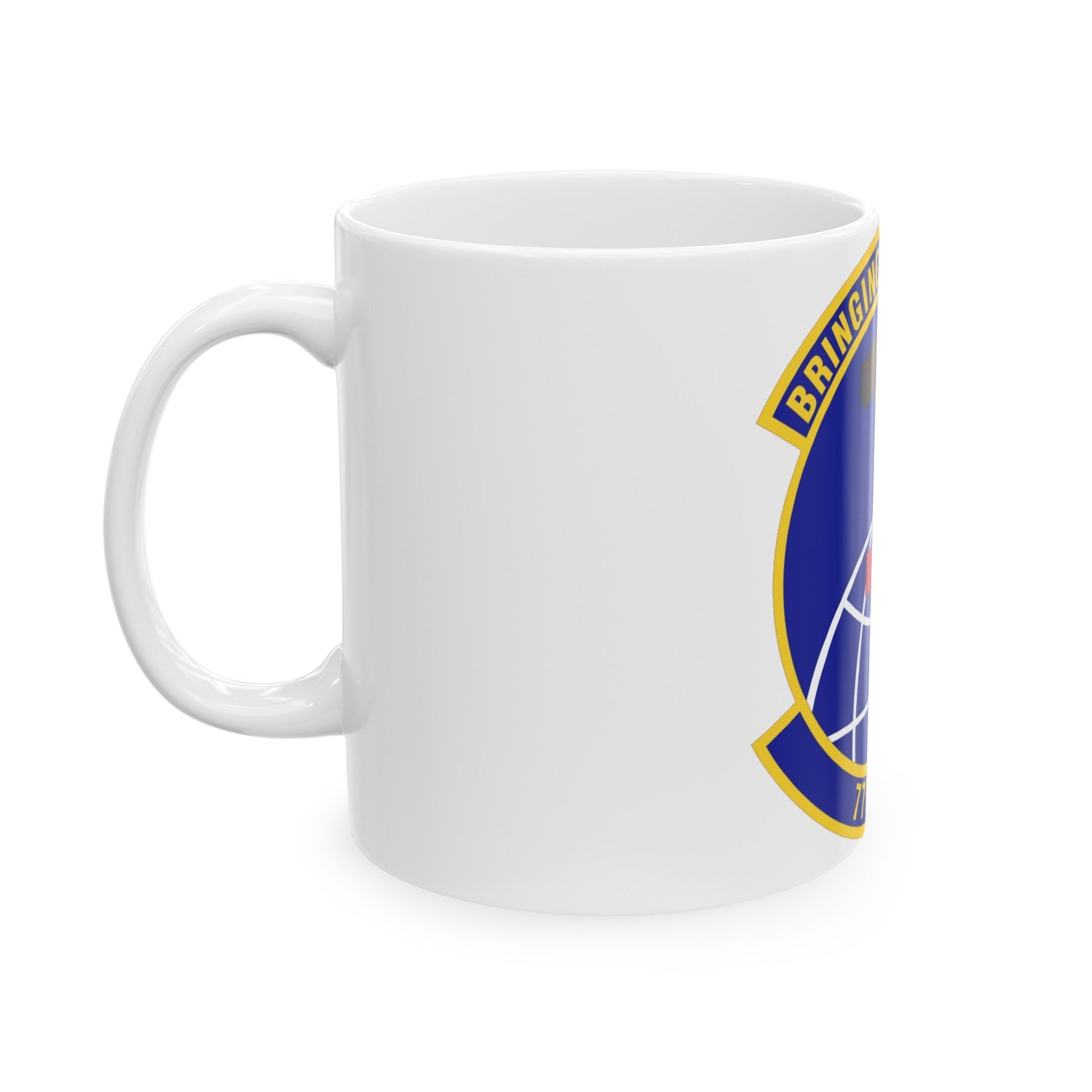 775th Expeditionary Aeromedical Evacuation Squadron (U.S. Air Force) White Coffee Mug-The Sticker Space