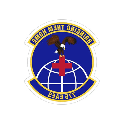 775th Expeditionary Aeromedical Evacuation Squadron (U.S. Air Force) REVERSE PRINT Transparent Die-Cut STICKER - The Sticker Space