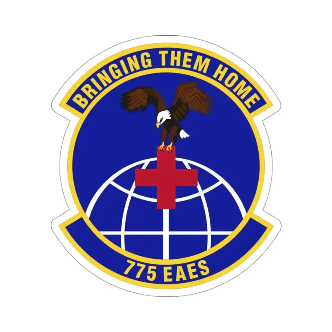 775th Expeditionary Aeromedical Evacuation Squadron (U.S. Air Force) STICKER Vinyl Die-Cut Decal 3 Inch - The Sticker Space