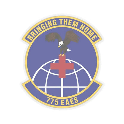 775th Expeditionary Aeromedical Evacuation Squadron (U.S. Air Force) STICKER Vinyl Kiss-Cut Decal 6 Inch Transparent - The Sticker Space