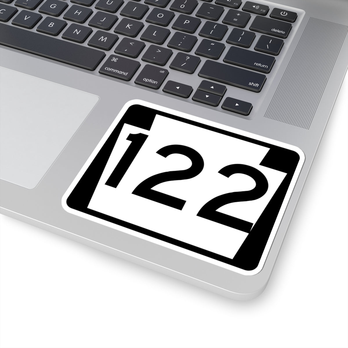 PA-122 (Pennsylvania) (Road Sign) STICKER Vinyl Kiss-Cut Decal
