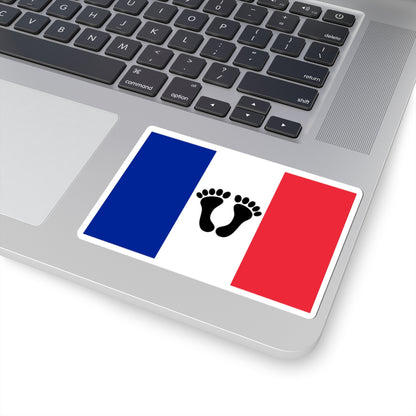 Flag of France Pieds-noirs (France) STICKER Vinyl Kiss-Cut Decal