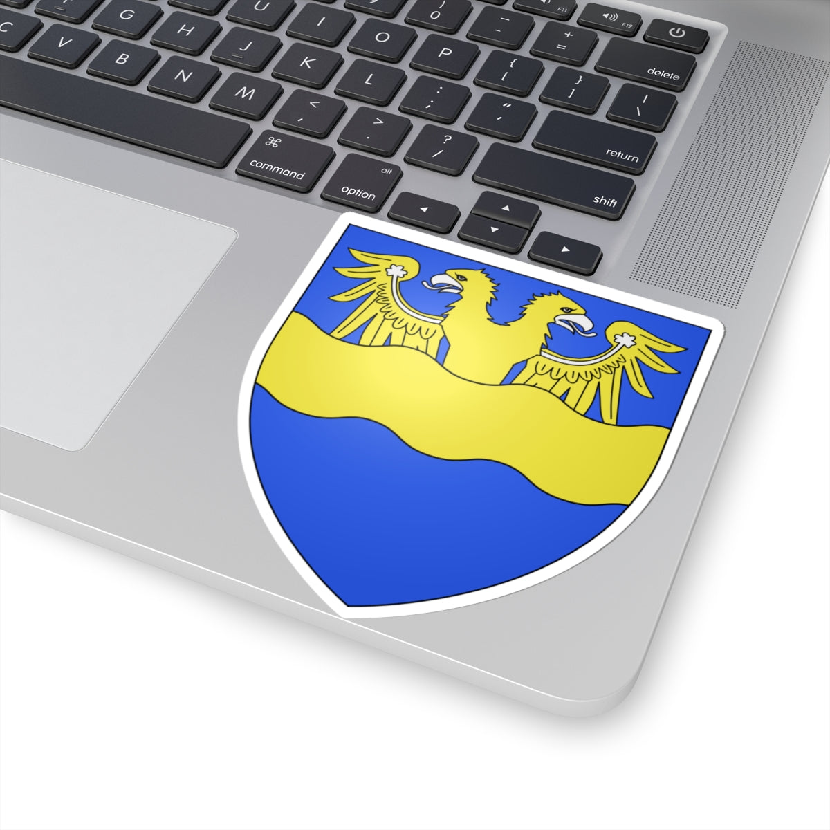 Armes de la famille de Thysebaert (Belgium) (Coat of Arms) STICKER Vinyl Kiss-Cut Decal