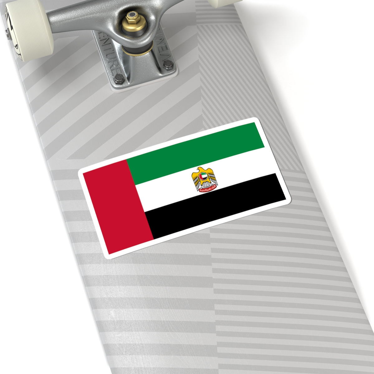Flag of the President of the United Arab Emirates (United Arab Emirates) STICKER Vinyl Kiss-Cut Decal