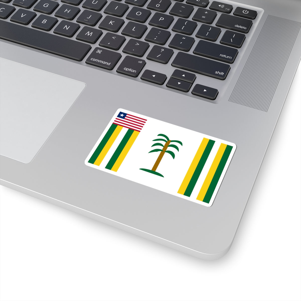 Flag of Grand Kru County (Liberia) STICKER Vinyl Kiss-Cut Decal