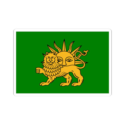 Safavid Flag (Iran) STICKER Vinyl Kiss-Cut Decal