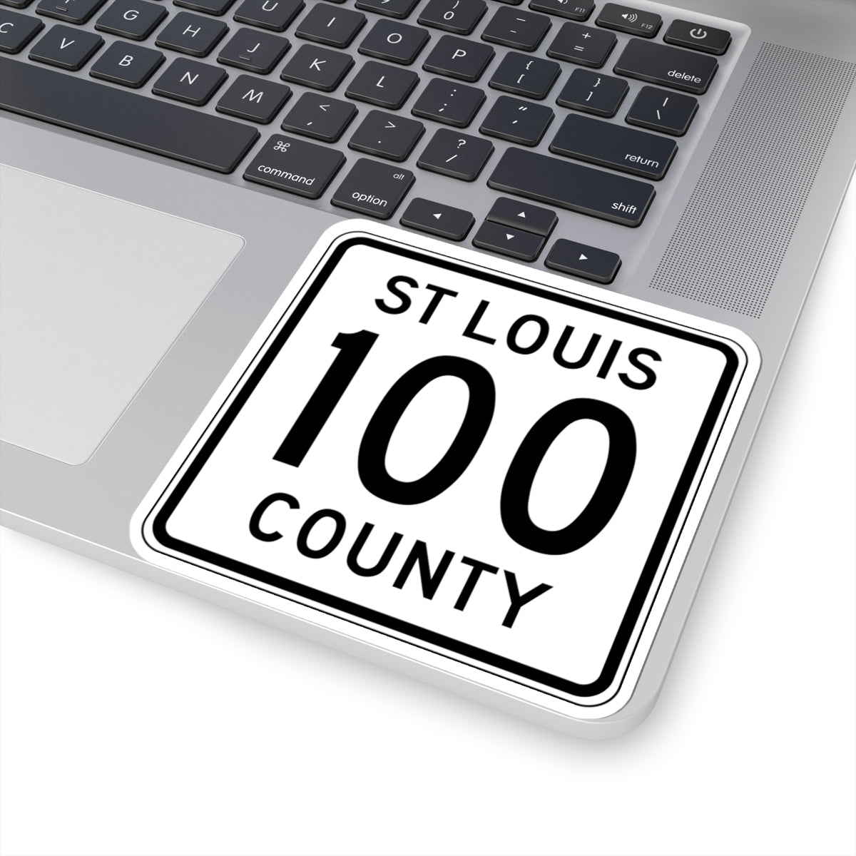 St Louis County Route 100 MN (Minnesota) (Road Sign) STICKER Vinyl Kiss-Cut Decal
