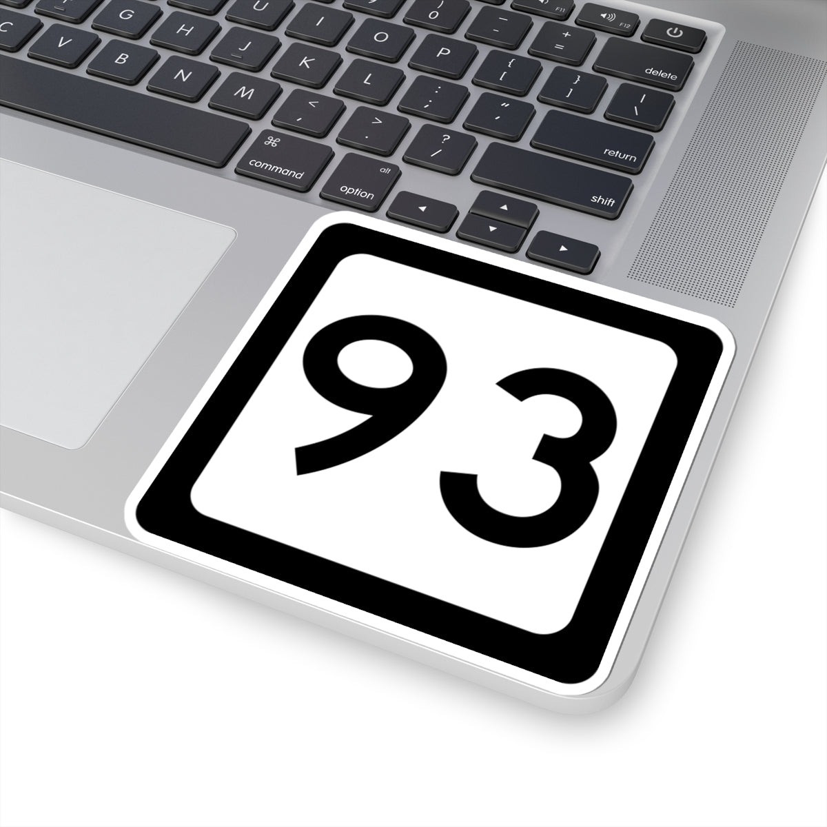 WV-93 (Virginia) (Road Sign) STICKER Vinyl Kiss-Cut Decal