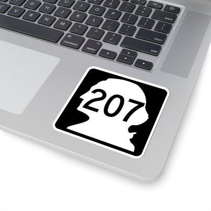 WA-207 (Washington) (Road Sign) STICKER Vinyl Kiss-Cut Decal