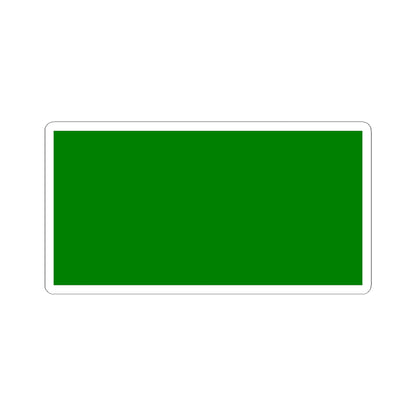 Flag of Abu Dhabi 1899 (United Arab Emirates) STICKER Vinyl Kiss-Cut Decal