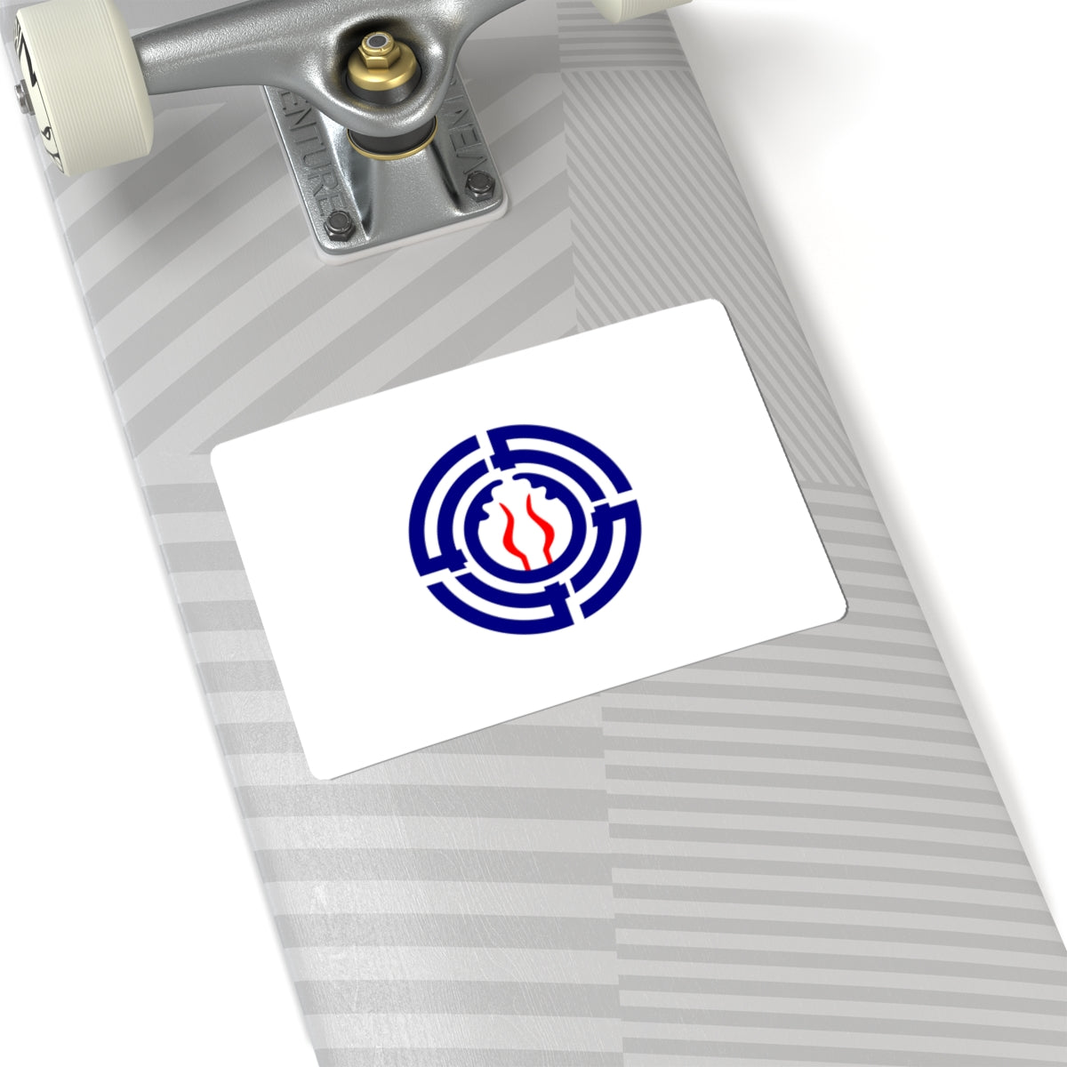 Flag of Shikabe Hokkaido (Japan) STICKER Vinyl Kiss-Cut Decal