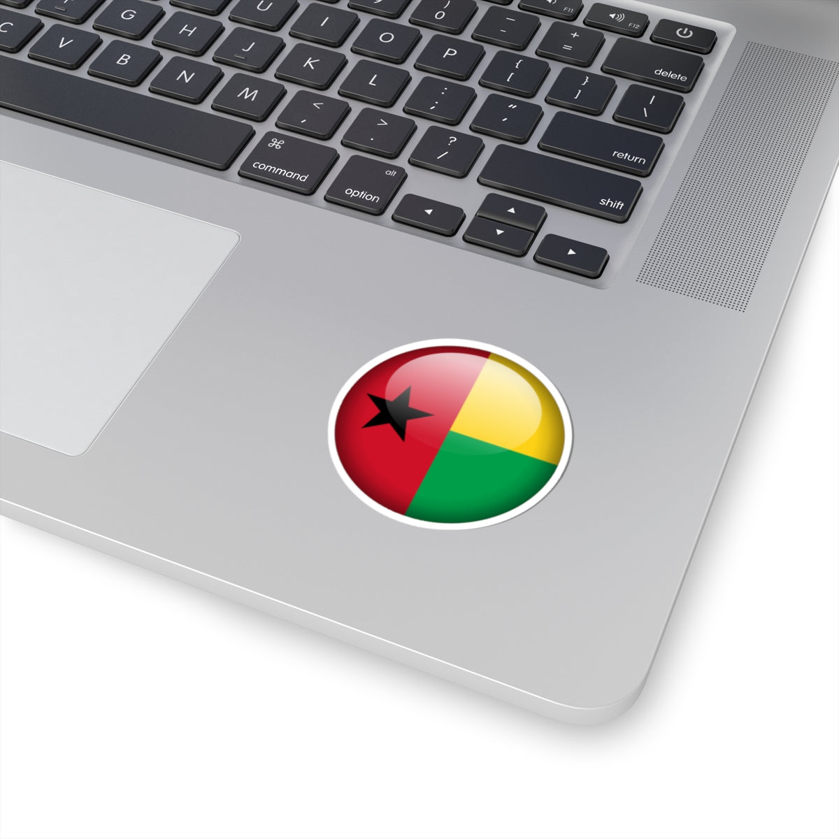 Flag orb Guinea-Bissau (Guinea) STICKER Vinyl Kiss-Cut Decal