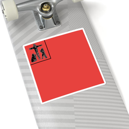 Schwyz Banner (Switzerland) STICKER Vinyl Kiss-Cut Decal